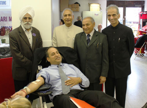 19th Blood Donation Camp in Sant Nirankari Mission, Toronto
